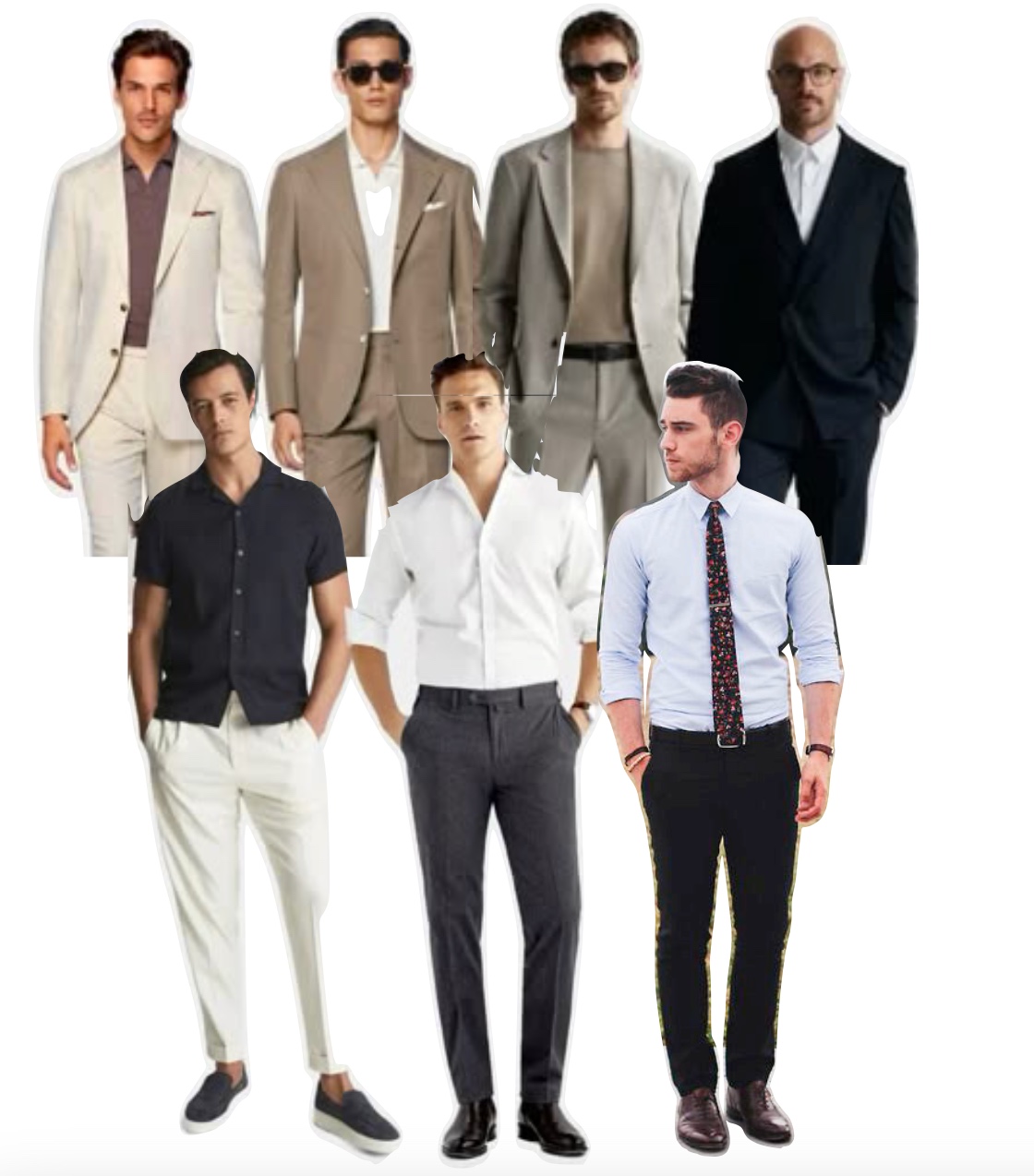 Dress code example men